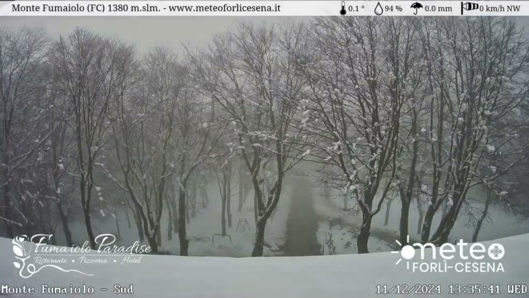 Webcam Monte Fumaiolo: Panorama e Meteo in Diretta